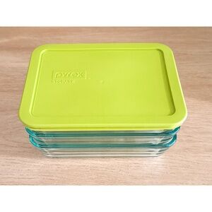 Pyrex Glass Storage Containers (Set Of 3)